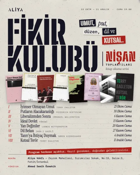 Fikir Kulübü: sekiz haftalık okuma programı